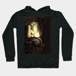 mascaron - digital painting Hoodie